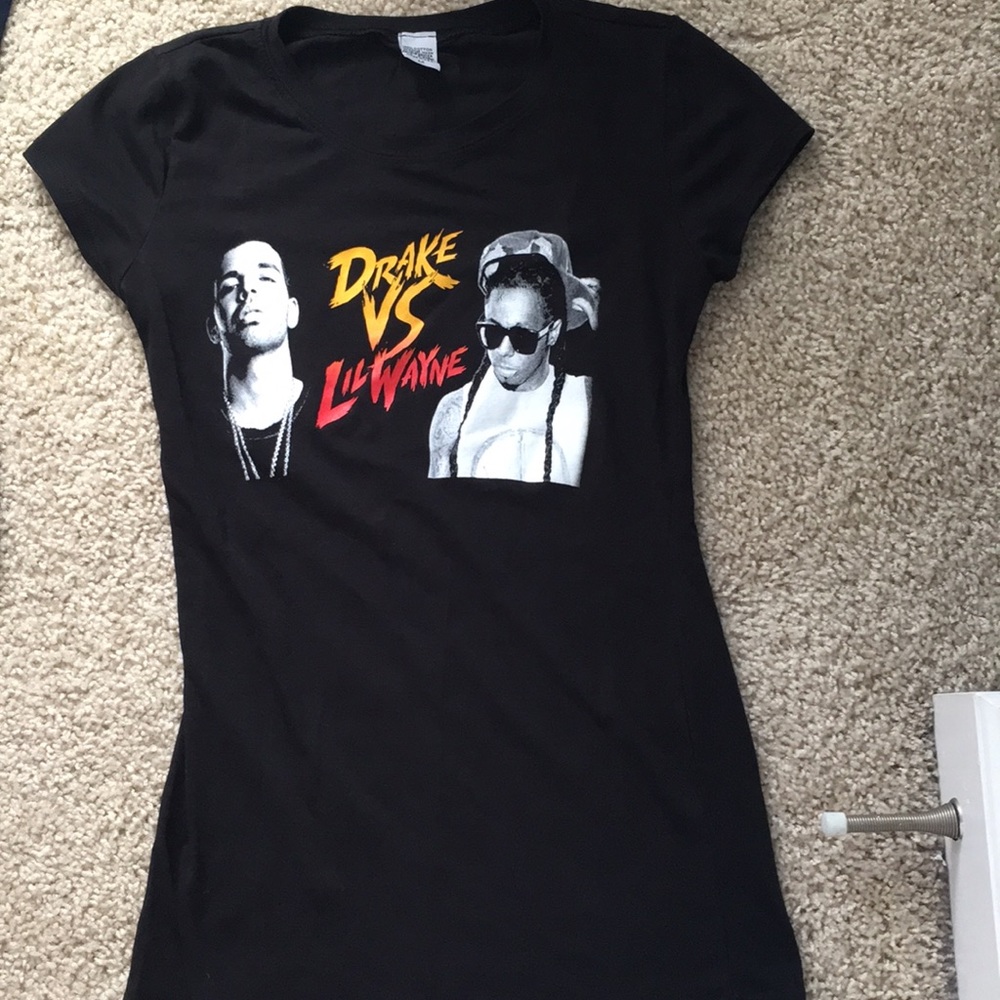 Drake vs Lil Wayne Tour T shirt